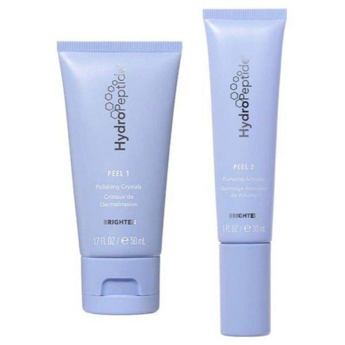 GRATAE Peeling Gel & Renewing 50mL セット HydroPeptide Peel Kit - Двухфазное средство для глубокого очищения